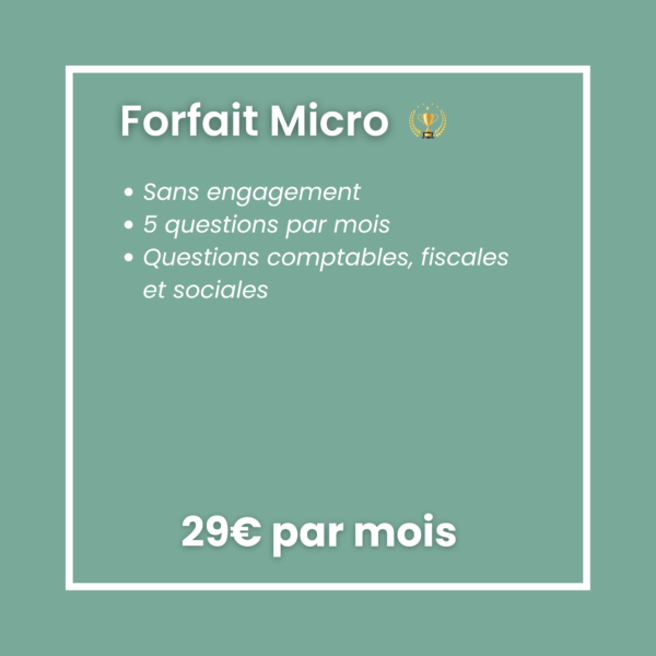 Forfait Micro